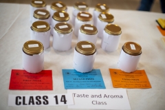 Competition was fierce in the Taste & Aroma class, and the two runners up were novices!