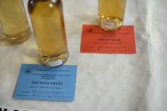 The winner of the Sweet Mead class at the Wiltshire Bee & Honey Day 2019