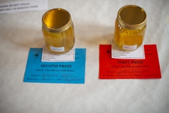The honey sparkled in the chunk honey class at the Wiltshire Bee & Honey Day 2019