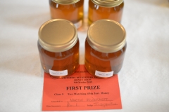 The winner of the Two Matching Jars of Honey class at the Wiltshire Bee & Honey Day 2019