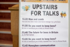 A great line-up of talks at the Wiltshire Bee & Honey Day 2019