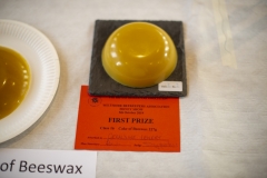 Winner of the Cake of Beeswax class at the Wiltshire Bee & Honey Day 2019